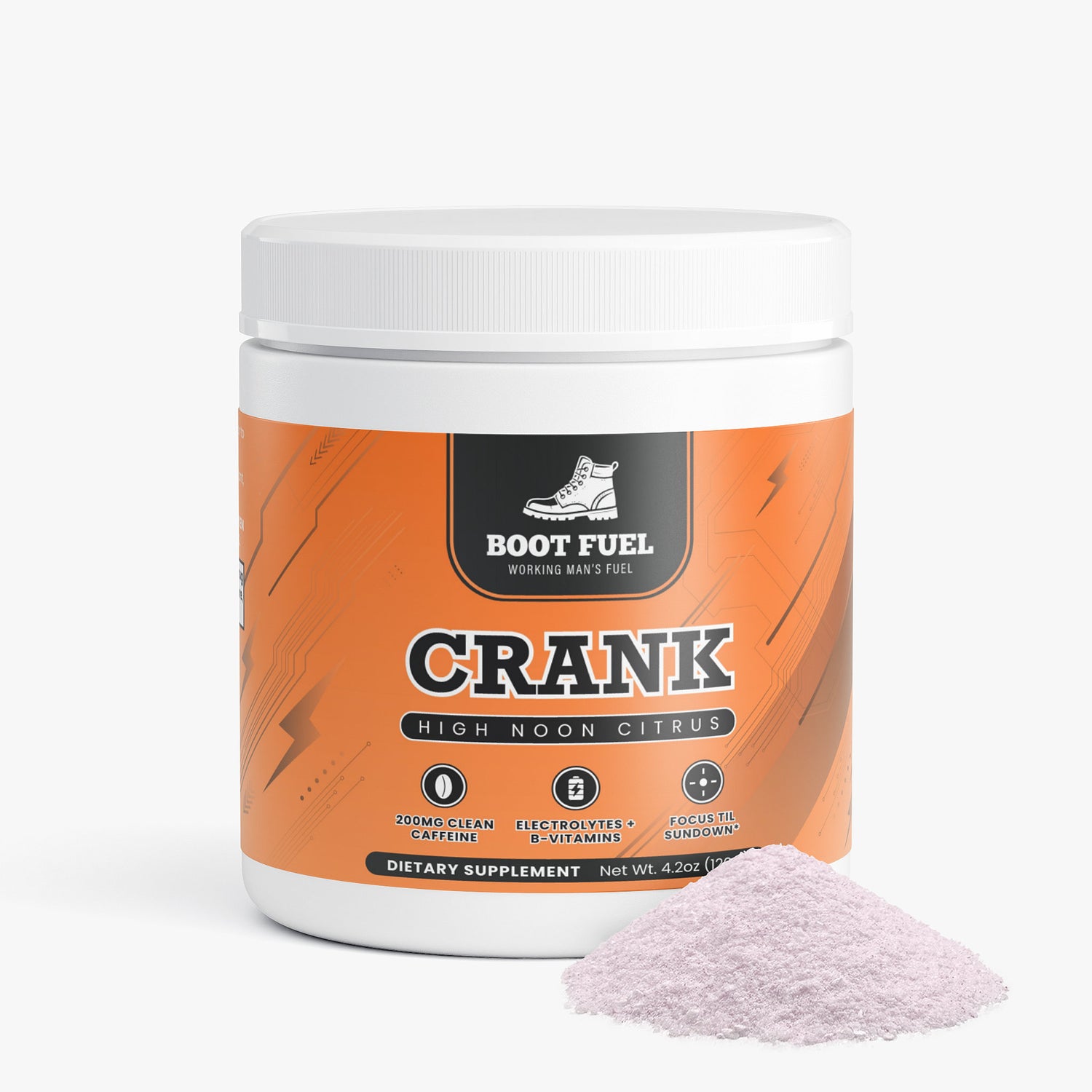 CRANK - Energy Powder (High Noon Citrus)
