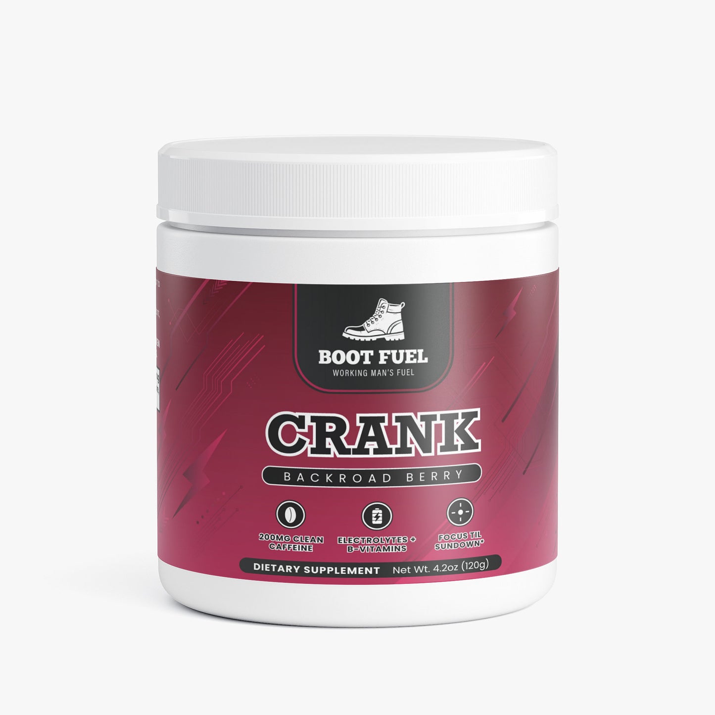 CRANK - Energy Powder (Backroad Berry)