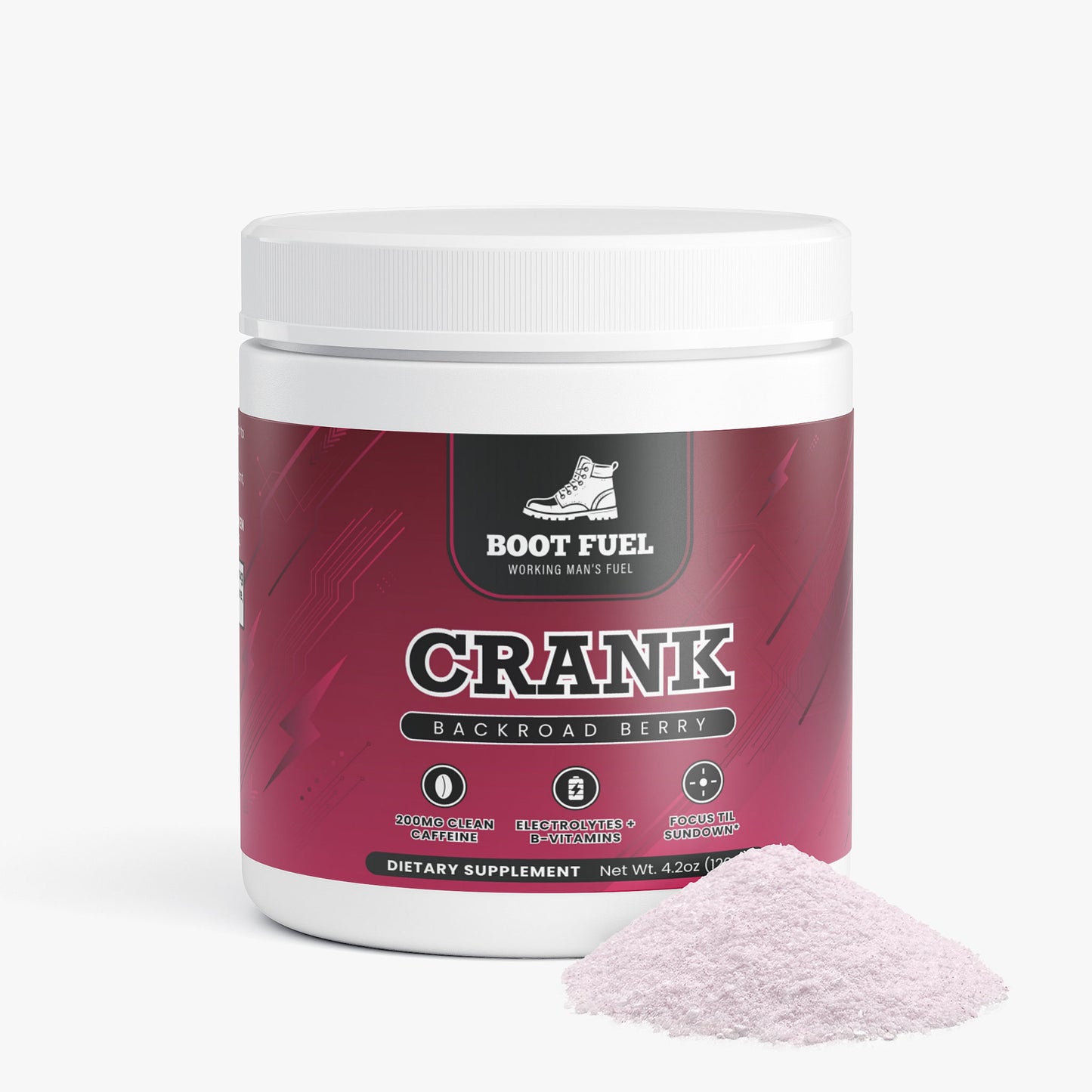 CRANK - Energy Powder (Backroad Berry)