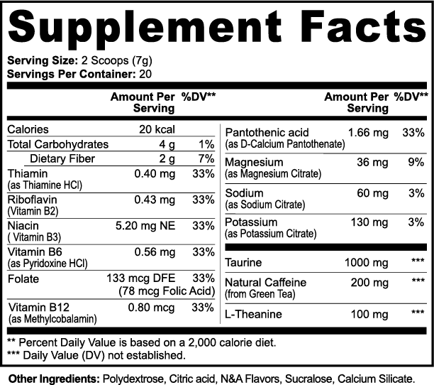 CRANK - Energy Powder (Sundown Splash)